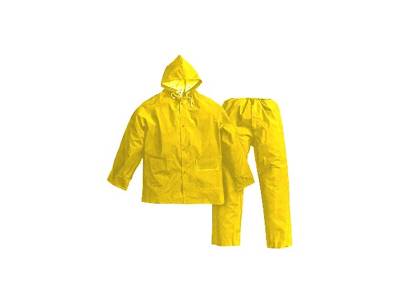 Calça e Camisa PVC c/forro Amarelo